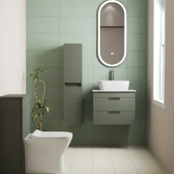Isla/Freddie 1200mm Wall Mounted Tall Storage Cabinet