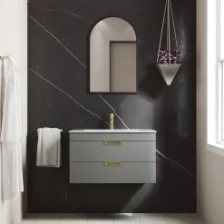 Isla 800mm Wall Hung Vanity Unit & Basin