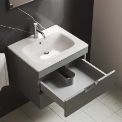 Isla 600mm Wall Hung Vanity Unit & Basin