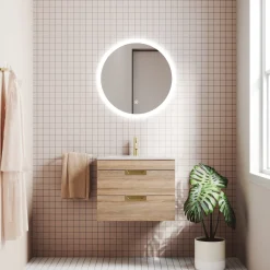 Isla 600mm Wall Hung Vanity Unit & Basin