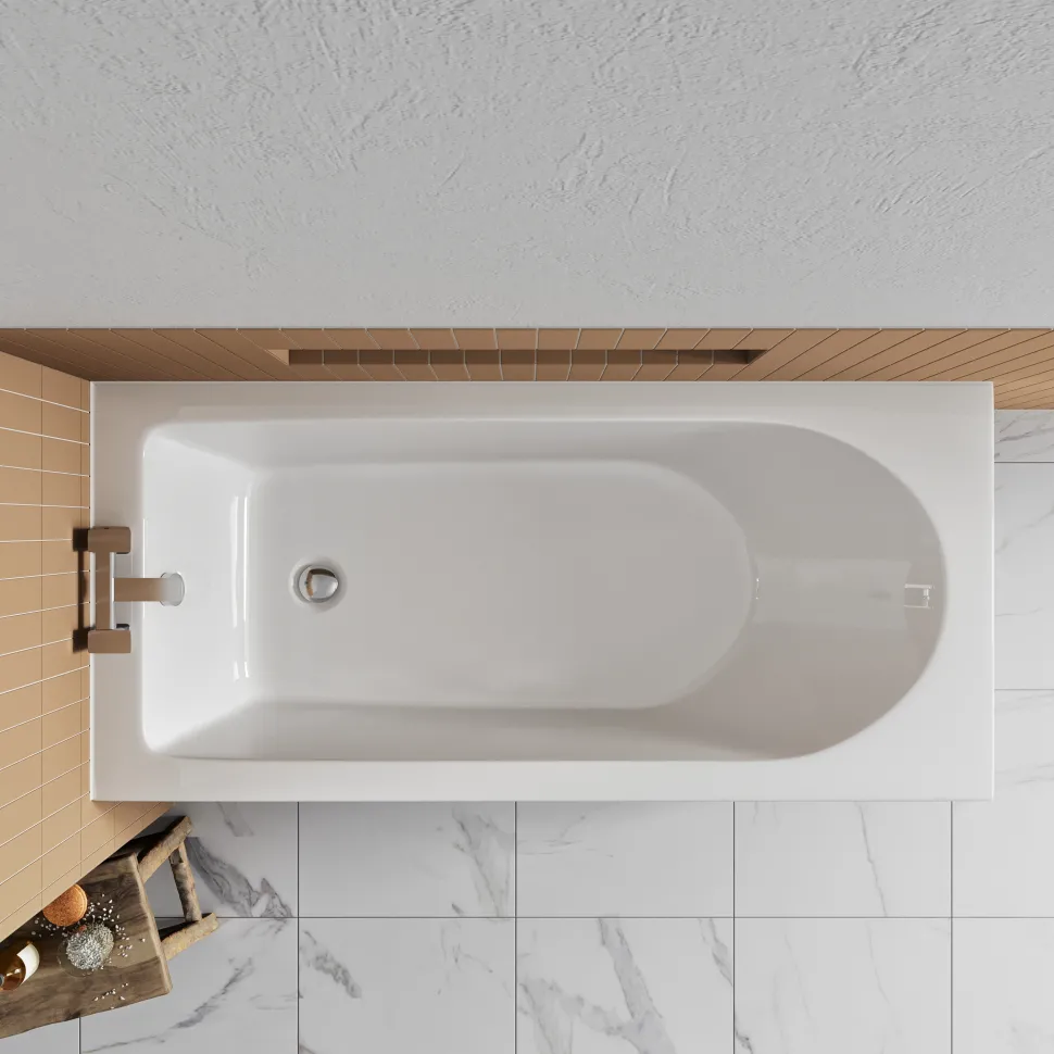 Jack Complete Matt Black Bathroom Suite with Shower Bath & Rimless Toilet
