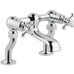 JTP Grosvenor Cross Deck Mounted Bath Filler Tap