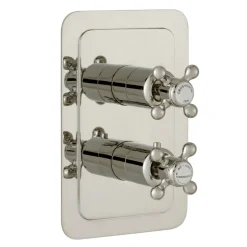 JTP Grosvenor Cross Vertical Concealed 1 Outlet Shower Valve