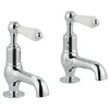 JTP Grosvenor Lever Cloakroom Basin Pillar Taps