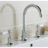 JTP Grosvenor Lever 3 Hole Basin Mixer Tap