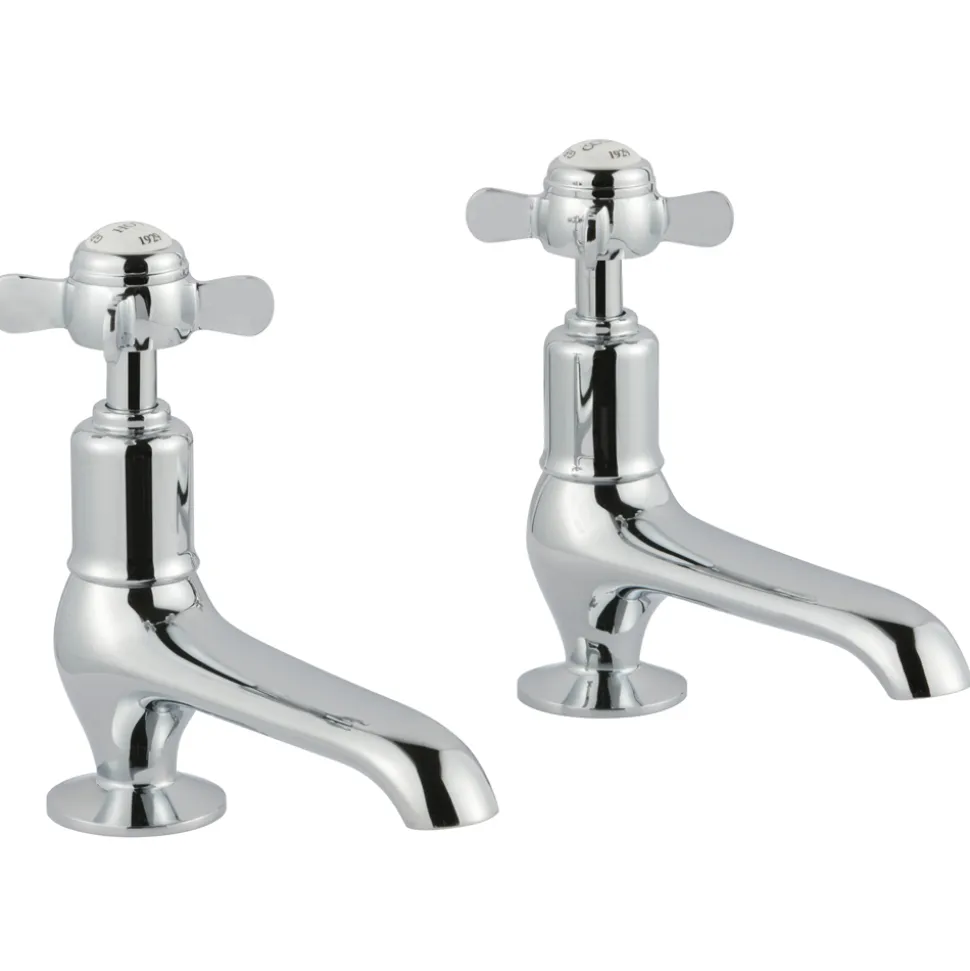 JTP Grosvenor Pinch Basin Pillar Taps