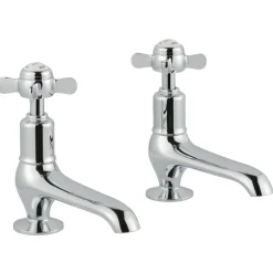 JTP Grosvenor Pinch Basin Pillar Taps