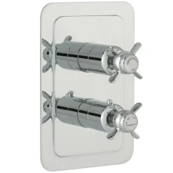 JTP Grosvenor Pinch Vertical Concealed 1 Outlet Shower Valve