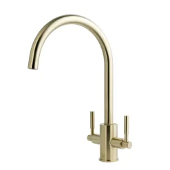 Just Taps Newbury Twin Lever Mono Kitchen Mixer Tap