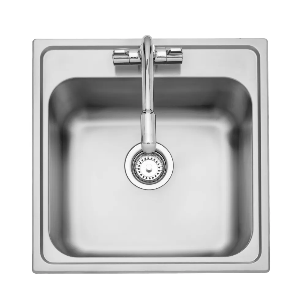 Leisure Albion 1 Bowl Satin Stainless Steel Sink - 500 x 500mm