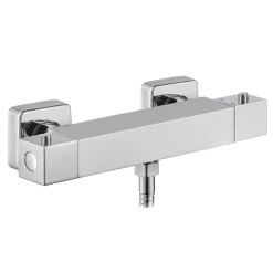 Leon Thermostatic Bar Shower Valve & Slide Rail Kit