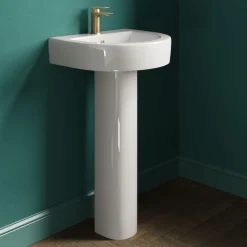 Lorraine 500mm Basin & Full Pedestal