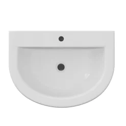 Lorraine 550mm Basin & Semi Pedestal