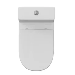 Lorraine Rimless Comfort Height Close Coupled Toilet & Soft Close Seat