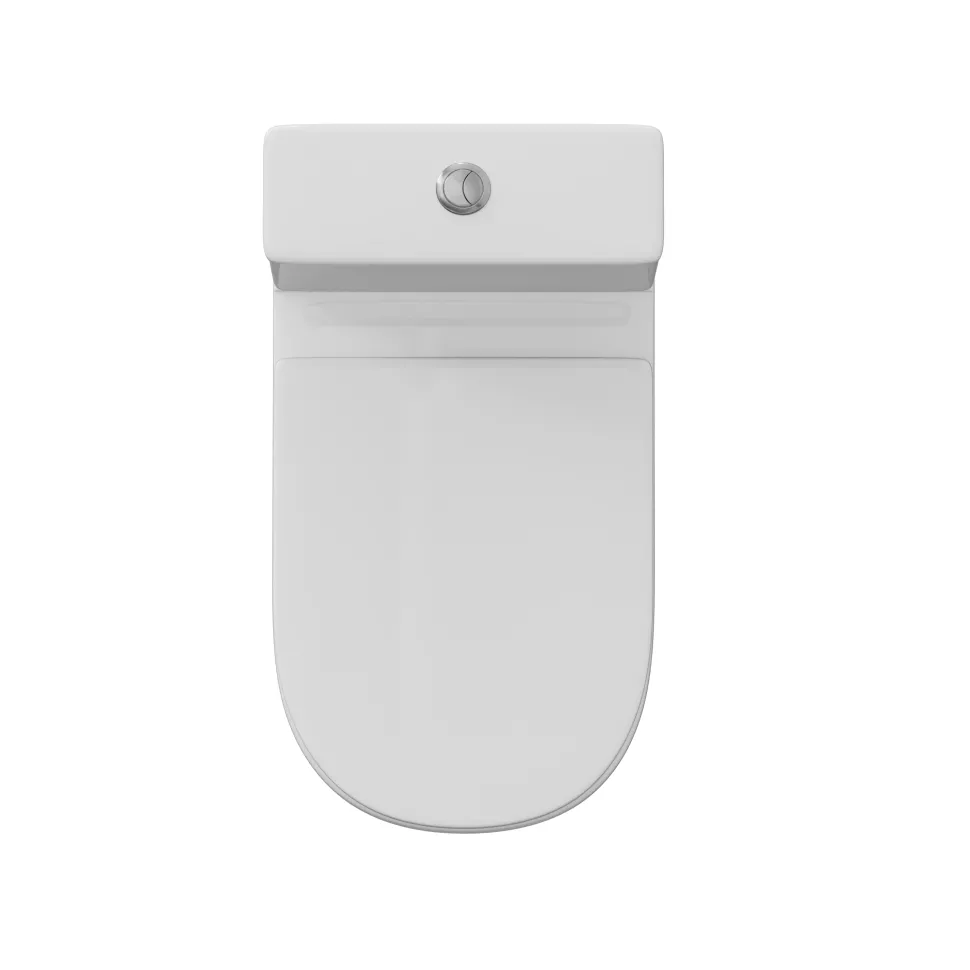 Lorraine Rimless Toilet & Basin Bathroom Suite