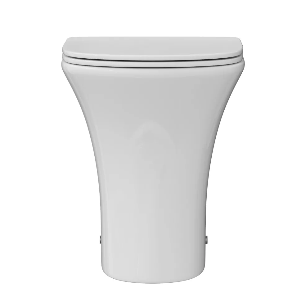 Lydia Rimless Back to Wall Toilet & Soft Close Seat