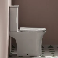 Lydia Rimless Close Coupled Toilet & Soft Close Seat