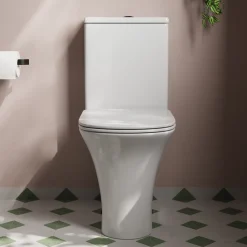 Lydia Rimless Close Coupled Toilet & Soft Close Seat