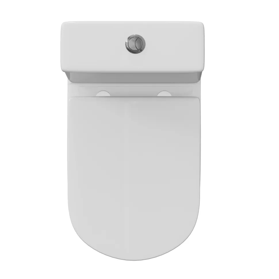 Lydia Rimless Close Coupled Toilet & Soft Close Seat