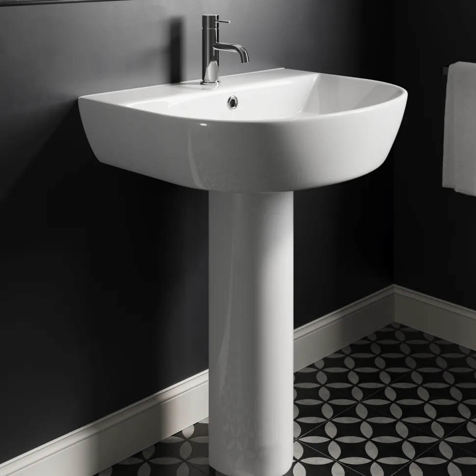 Lydia Rimless Toilet & Basin Bathroom Suite