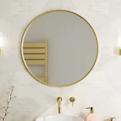 Marcos Round Framed Mirror - 600mm