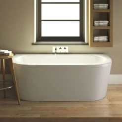 Marina Back to Wall Bath & Panel - 1700 x 750mm