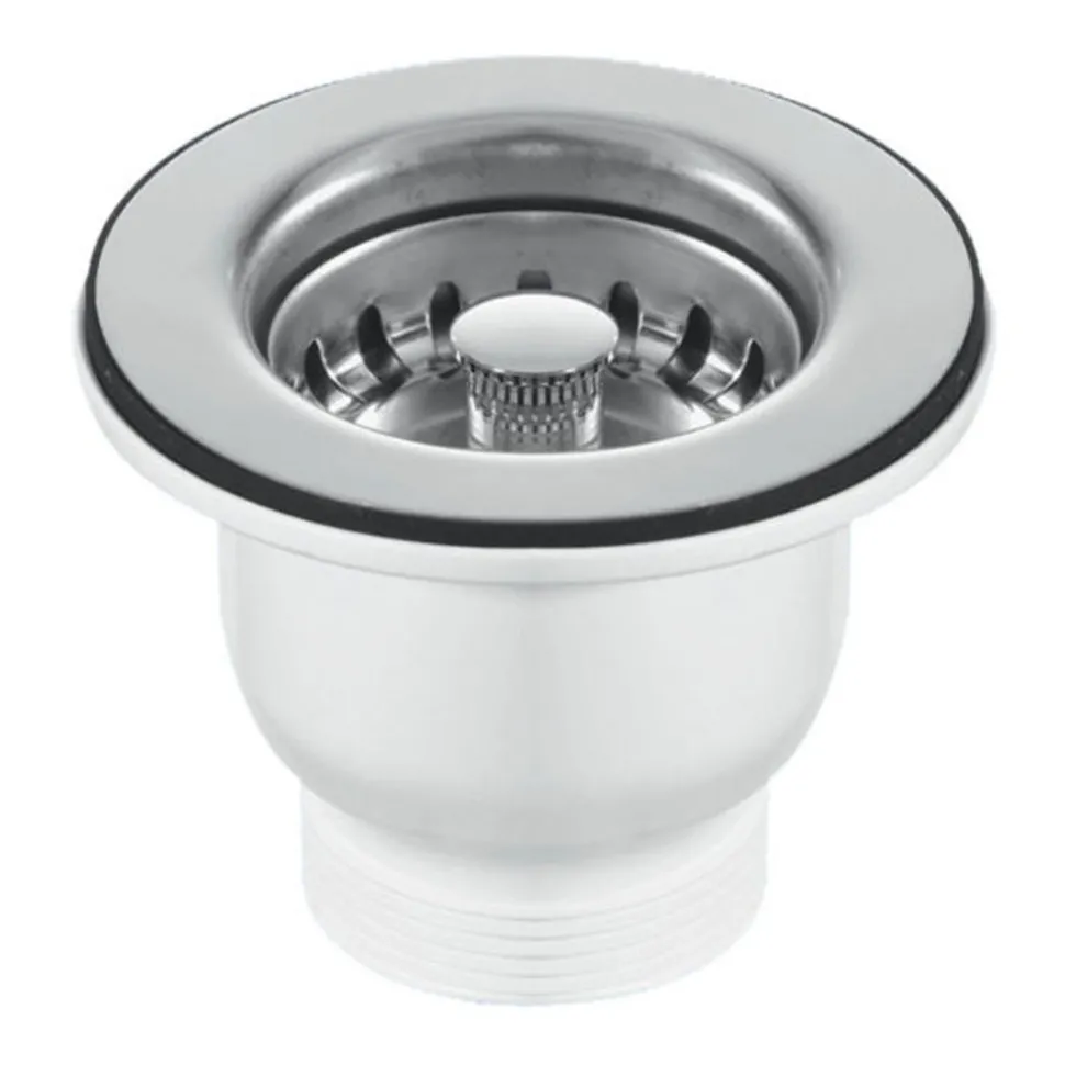 McAlpine Luxury Mini Basket Strainer Waste Kit for Belfast 1 Bowl Sinks