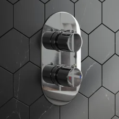 Melanie Concealed Shower Valve & Fixed Shower Head
