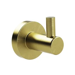 Miller Bond Single Robe Hook - Brushed Brass
