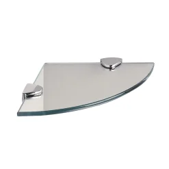Miller 200mm Corner Glass Shelf