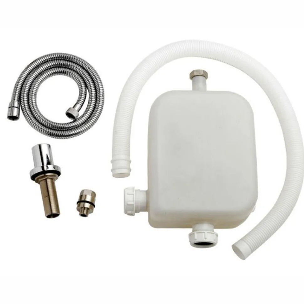 nuie Deck Shower Kit - Chrome