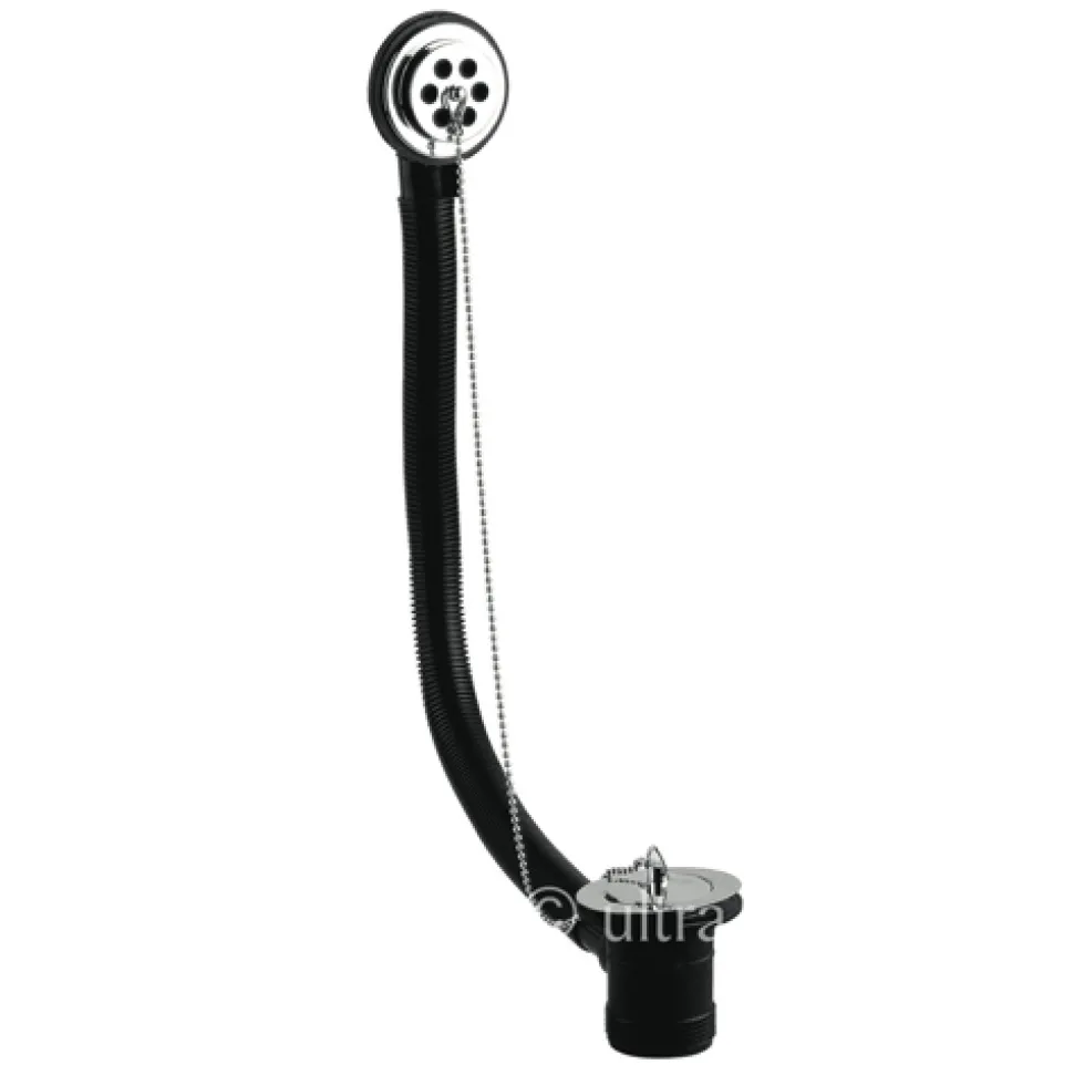 nuie Plug & Chain Bath Waste with Overflow