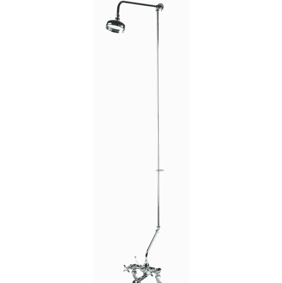 nuie Rigid Riser with Overhead Shower