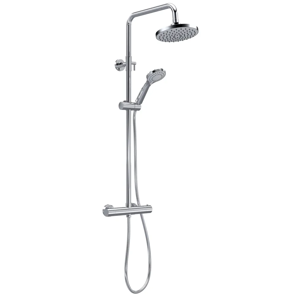 nuie Thermostatic Bar Valve And Riser Kit