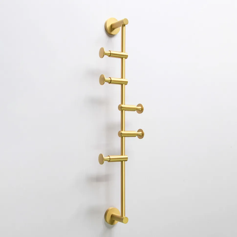 Origins Living Archer Vertical Rail with 5 Robe Hooks