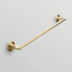 Origins Living Baxter Brushed Brass Towel Rail