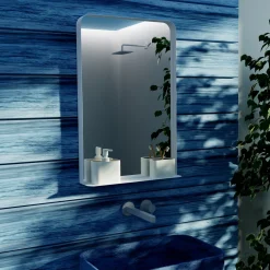 Origins Living City Mirror with Shelf 750 x 500mm