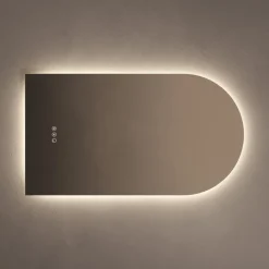 Origins Living Claris Arched LED Illuminated Mirror with Demister Pad & Colour Change Lights