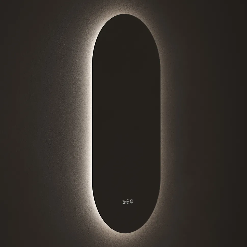 Origins Living Claris Capsule LED Illuminated Mirror with Demister Pad