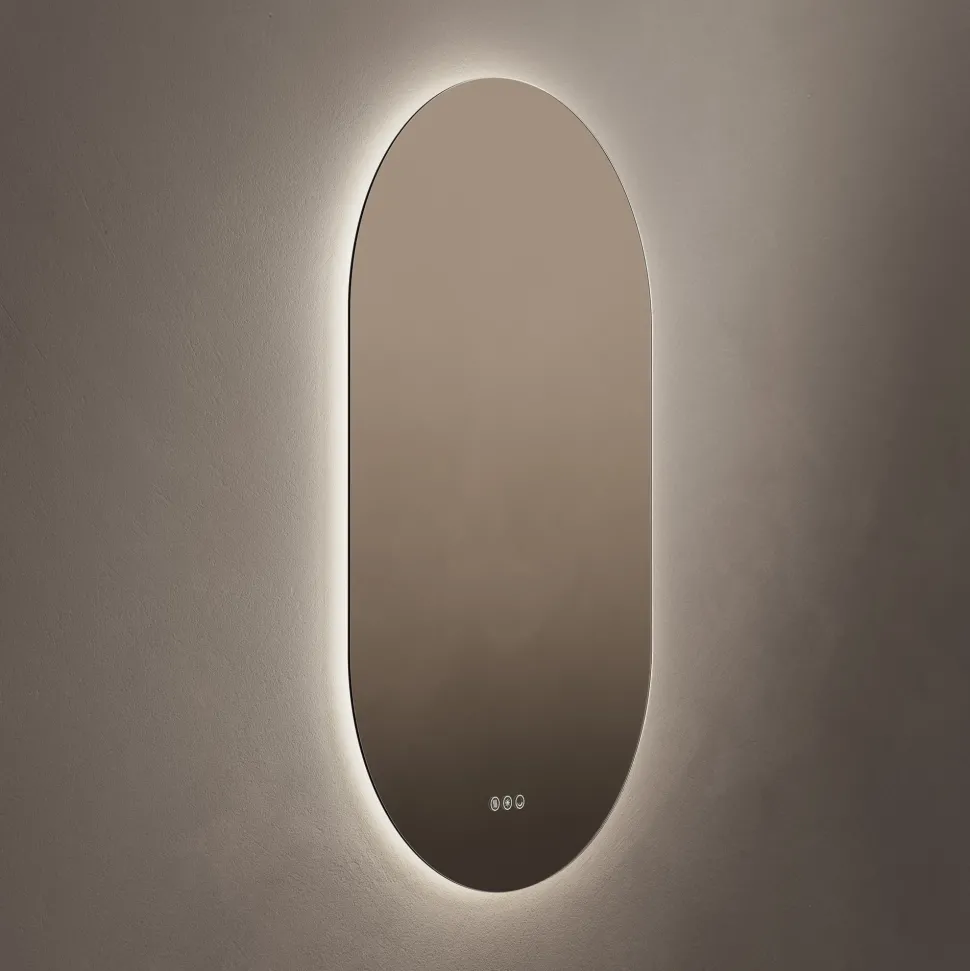 Origins Living Claris Capsule LED Illuminated Mirror with Demister Pad