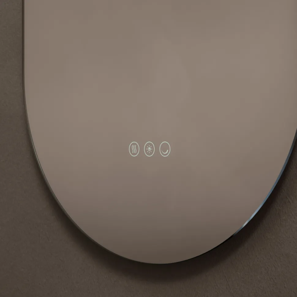 Origins Living Claris Capsule LED Illuminated Mirror with Demister Pad