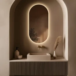 Origins Living Claris Capsule LED Illuminated Mirror with Demister Pad