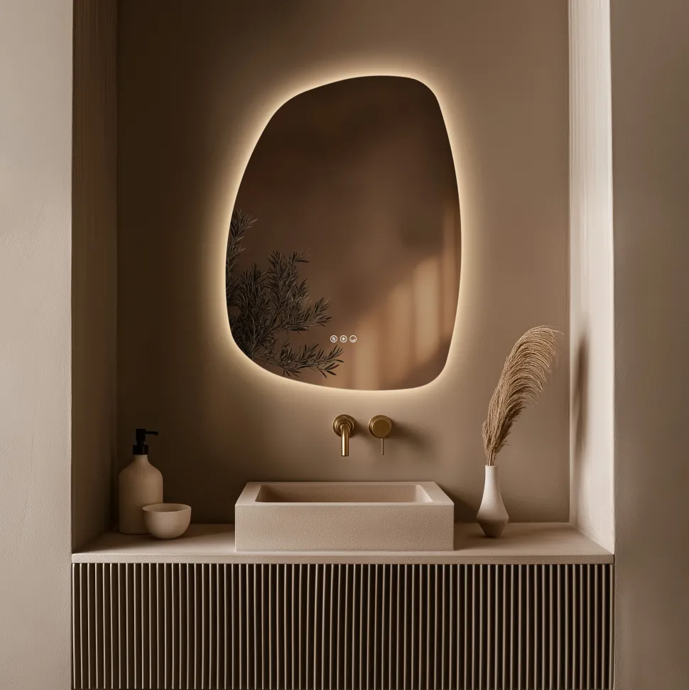 Origins Living Claris Organic LED Illuminated Mirror with Demister Pad