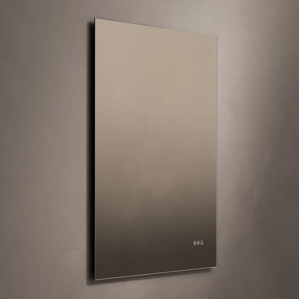 Origins Living Claris Rectangular LED Illuminated Mirror with Demister Pad & Colour Change Lights