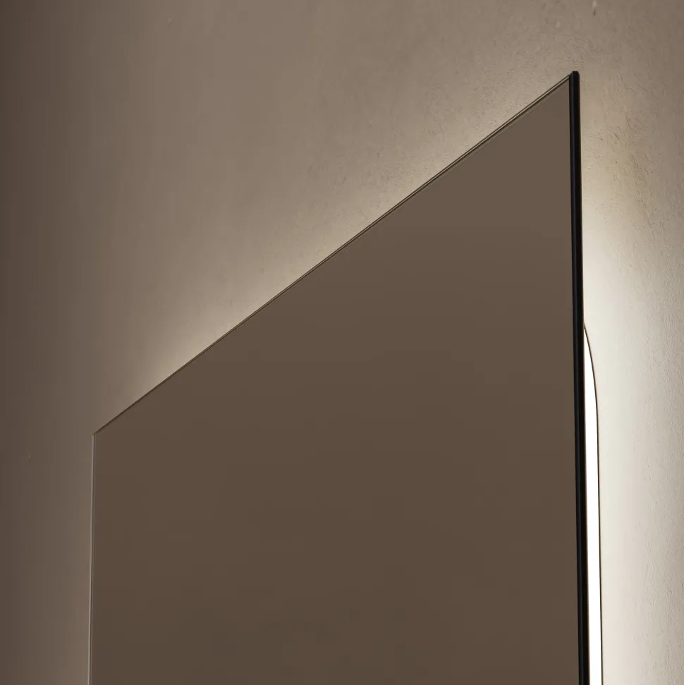Origins Living Claris Rectangular LED Illuminated Mirror with Demister Pad & Colour Change Lights