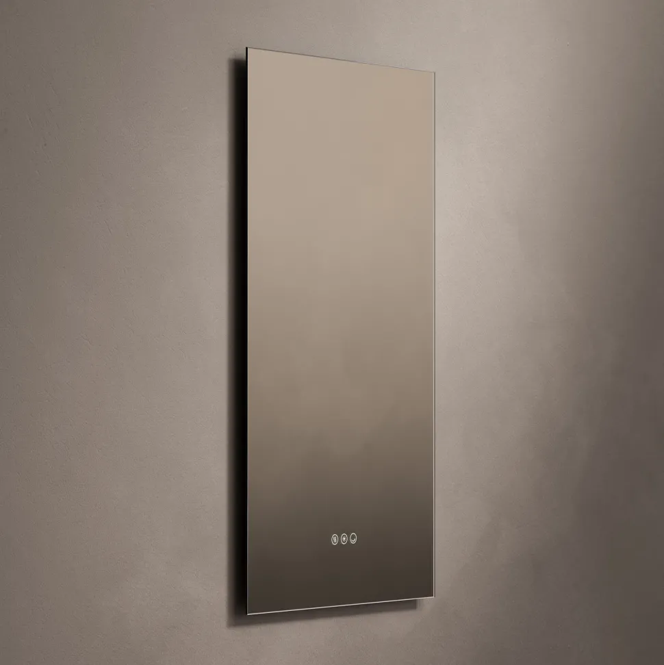 Origins Living Claris Rectangular LED Illuminated Mirror with Demister Pad & Colour Change Lights