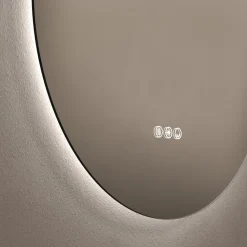 Origins Living Claris Round LED Illuminated Mirror with Demister Pad & Colour Change Lights