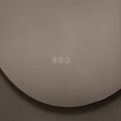 Origins Living Claris Round LED Illuminated Mirror with Demister Pad & Colour Change Lights