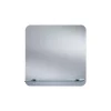 Origins Living Curved Edge Bathroom Mirror with Glass Shelf - 630 x 550mm