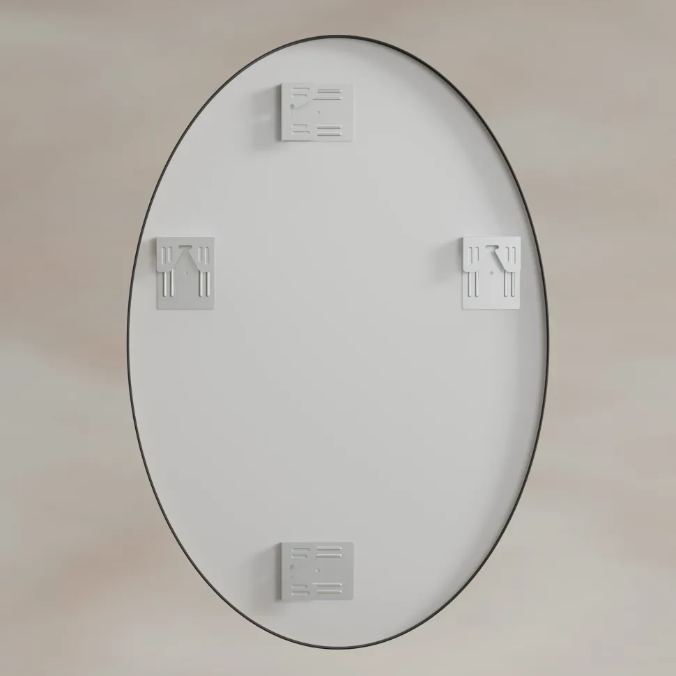 Origins Living Delphine Oval Mirror - 550 x 800mm